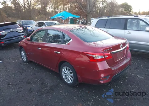 2017 Nissan Sentra Sv z USA, uszkodzony, nr VIN 3N1AB7AP4HY255905